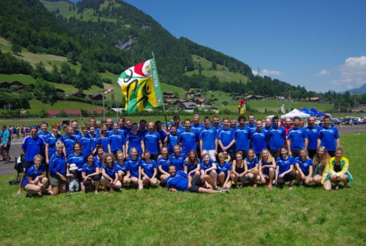 Der Turnverein Matten am Oberländischen Turnfest in Reichenbach